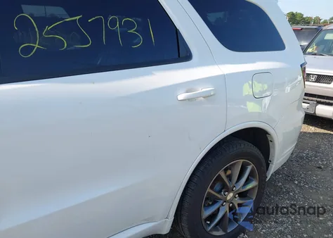 2018 Dodge Durango Gt Awd from USA, damaged, VIN 1C4RDJDG4JC290543